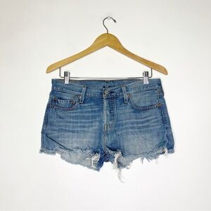 Levi's 501 Women's Denim Cut Off Shorts Shorties Size 27 💙
